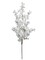 12-Pack: Massive White Cherry Blossom Stem with Silk Flowers by Floral Home®